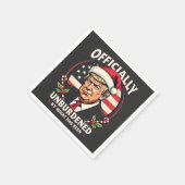 Officieel ontlast door wat Trump 47e is geweest Servet (Hoek)