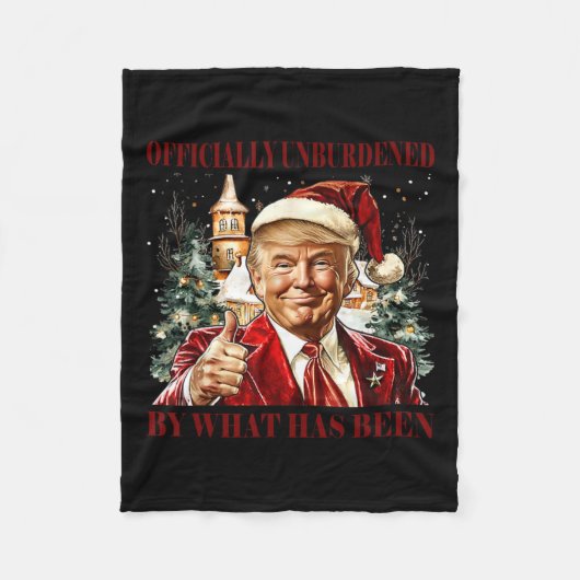 Officieel ontlast door wat Trump heeft gewonnen Fleece Deken (Voorkant)