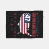 Officieel ontlast door wat Trump heeft gewonnen Fleece Deken (Voorkant (Horizontaal))