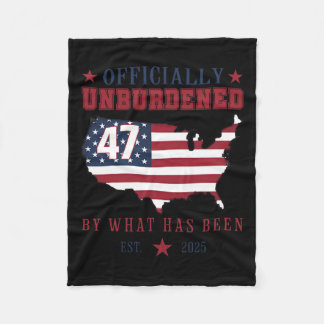 Officieel ontlast door wat Trump heeft gewonnen Fleece Deken