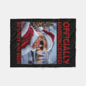 Officieel ontlast door wat Trump heeft gewonnen Fleece Deken (Voorkant (Horizontaal))