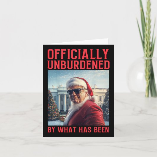 Officieel ontlast door wat Trump heeft gewonnen Kaart (Voorkant)