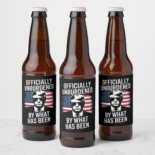 Officieel ontlast door wat Trump is geweest Bier Etiket (Flessen)