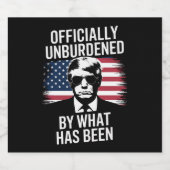 Officieel ontlast door wat Trump is geweest Bier Etiket (Enkel label)