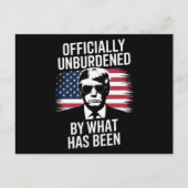 Officieel ontlast door wat Trump is geweest Briefkaart (Voorkant)