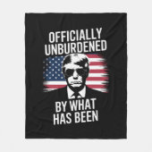 Officieel ontlast door wat Trump is geweest Fleece Deken (Voorkant)