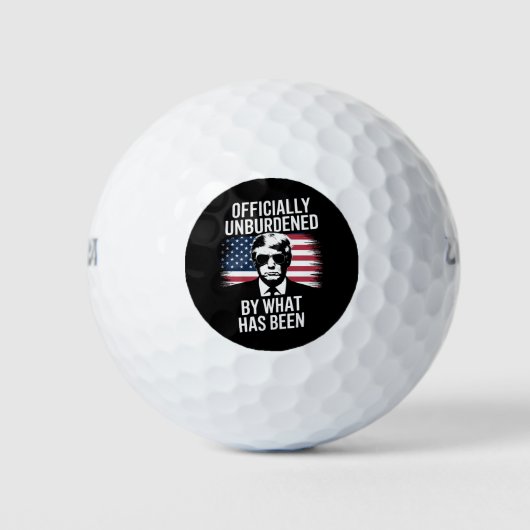 Officieel ontlast door wat Trump is geweest Golfballen (Voorkant)