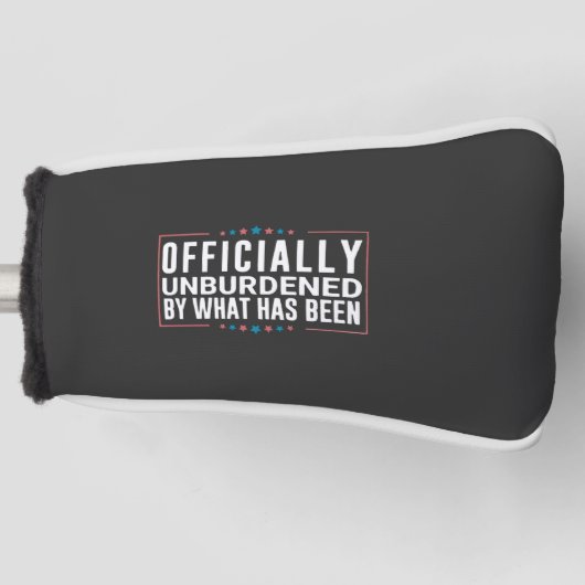 Officieel ontlast door wat Trump is geweest Golfheadcover (Voorkant)