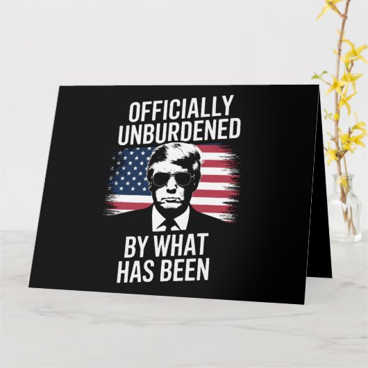 Officieel ontlast door wat Trump is geweest Kaart (Gele Bloem)