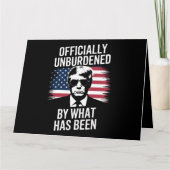 Officieel ontlast door wat Trump is geweest Kaart (Voorkant)