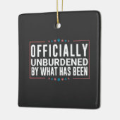 Officieel ontlast door wat Trump is geweest Keramisch Ornament (Links)