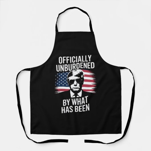 Officieel ontlast door wat Trump is geweest Schort (Voorkant)