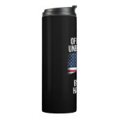 Officieel ontlast door wat Trump is geweest Thermosbeker (Gedraaid links)