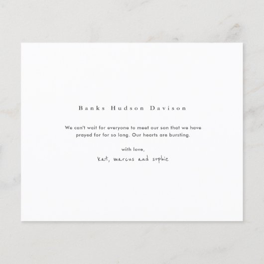 Officieel onze aankondiging van fotogoedkeuring (Achterkant)