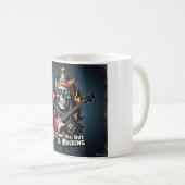 Officieel oud, maar nog steeds rockend koffiemok (Voorkant rechts)