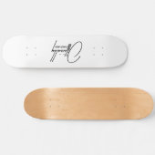 Officieel over haar - Grappige Breakup Quote Skate Persoonlijk Skateboard (Horizontaal)