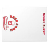 Officieel overzicht notitieblok (Voorkant)