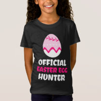 Officieel Paaseieren Jager Hot Pink Kids T-shirt