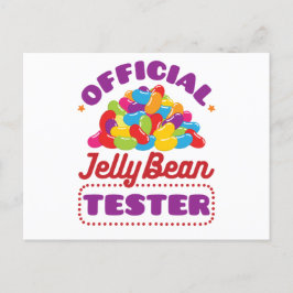 Officieel paastheater Jelly Bean Snoep Briefkaart