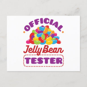 Officieel paastheater Jelly Bean Snoep Briefkaart