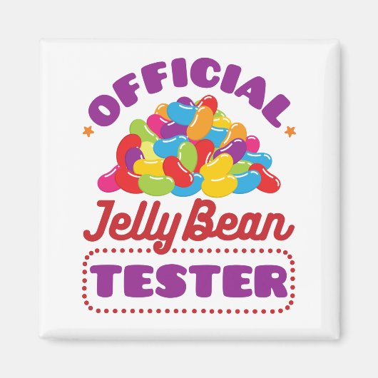 Officieel paastheater Jelly Bean Snoep Magneet (Voorkant)