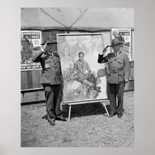 Officieel padvinder Poster, 1937 Poster (Voorkant)