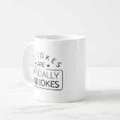 Officieel pap Jokes Koffiemok (Voorkant links)