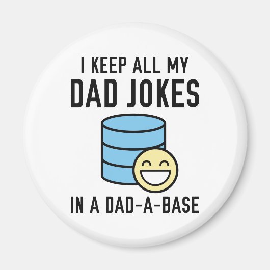 Officieel pap Jokes Magneet (Voorkant)