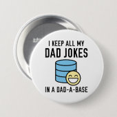 Officieel pap Jokes Ronde Button 7,6 Cm (Voorkant /achterkant)