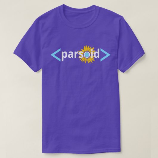 Officieel parsoïde team T-Shirt (2018, v3) (Design voorkant)