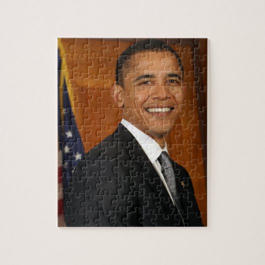 Officieel portret van Barack Obama Legpuzzel (Verticaal)