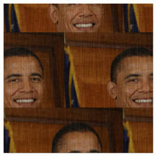 Officieel portret van Barack Obama Stof