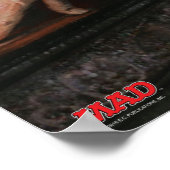 Officieel portret van Bill Clinton van het tijdsch Poster (Hoek)