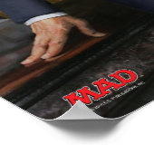 Officieel portret van Bill Clinton van het tijdsch Poster (Hoek)