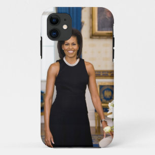 Officieel portret van First Lady Michelle Obama Case-Mate iPhone Case