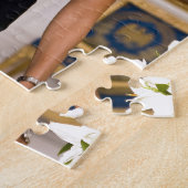 Officieel portret van First Lady Michelle Obama Legpuzzel (Zijkant)