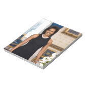 Officieel portret van First Lady Michelle Obama Notitieblok (Linkerzijde)