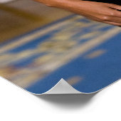 Officieel portret van First Lady Michelle Obama Poster (Hoek)