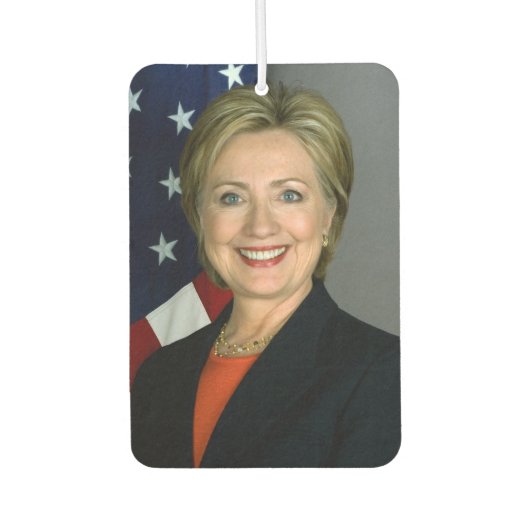 Officieel portret van Hillary Clinton Luchtverfrisser (Voorkant)