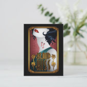 Officieel Poster bloedkus Briefkaart (Staand voorkant)