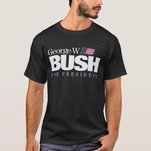 Officieel Poster George W. Struik Campaign T-shirt (Voorkant)