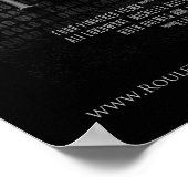 Officieel Poster roulette (Hoek)