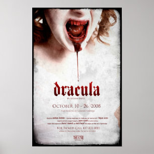 Officieel Poster van Dracula 1 - 11x17 met bleed