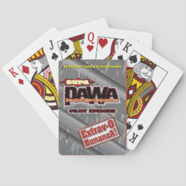 Officieel Poster voor PAWA de Extrav-O-Bonanza!!! Pokerkaarten