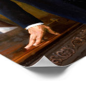 Officieel presidentieel portret Bill Clinton Poster (Hoek)