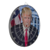 Officieel presidentieel portret van Donald Trump Dartbord (Voorkant Links)