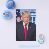 Officieel presidentieel portret van Donald Trump Flyer (Enkel)