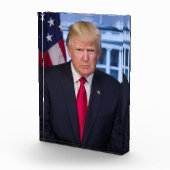 Officieel presidentieel portret van Donald Trump Fotoblokken (Rechts)