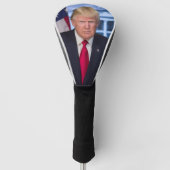 Officieel presidentieel portret van Donald Trump Golfheadcover (Voorkant)