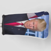 Officieel presidentieel portret van Donald Trump Golfheadcover (Voorkant)
